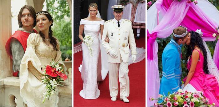 Варианты нарядов для королевской свадьбы