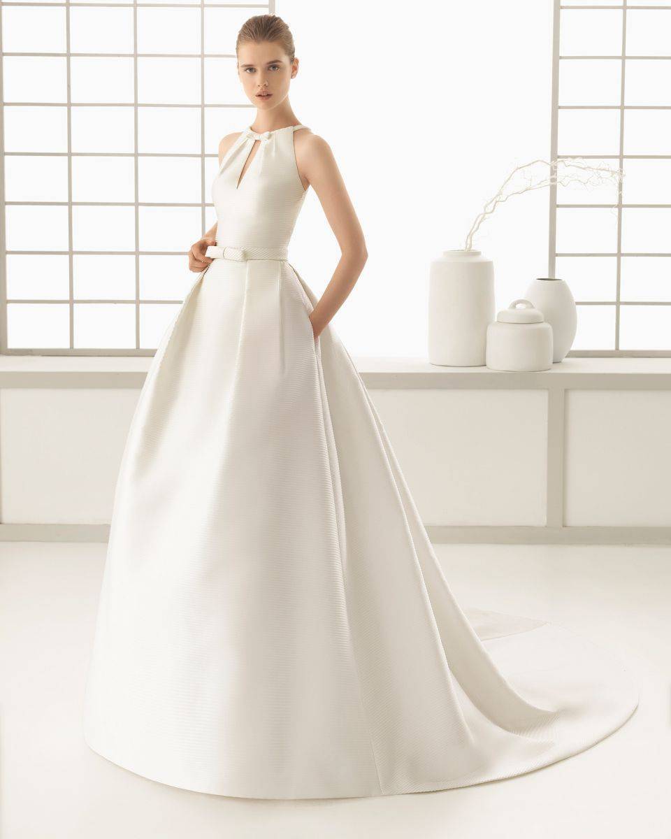 свадебные платья в стиле минимализм