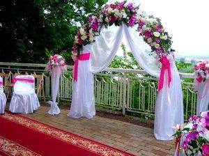 Как сделать арку для свадьбы