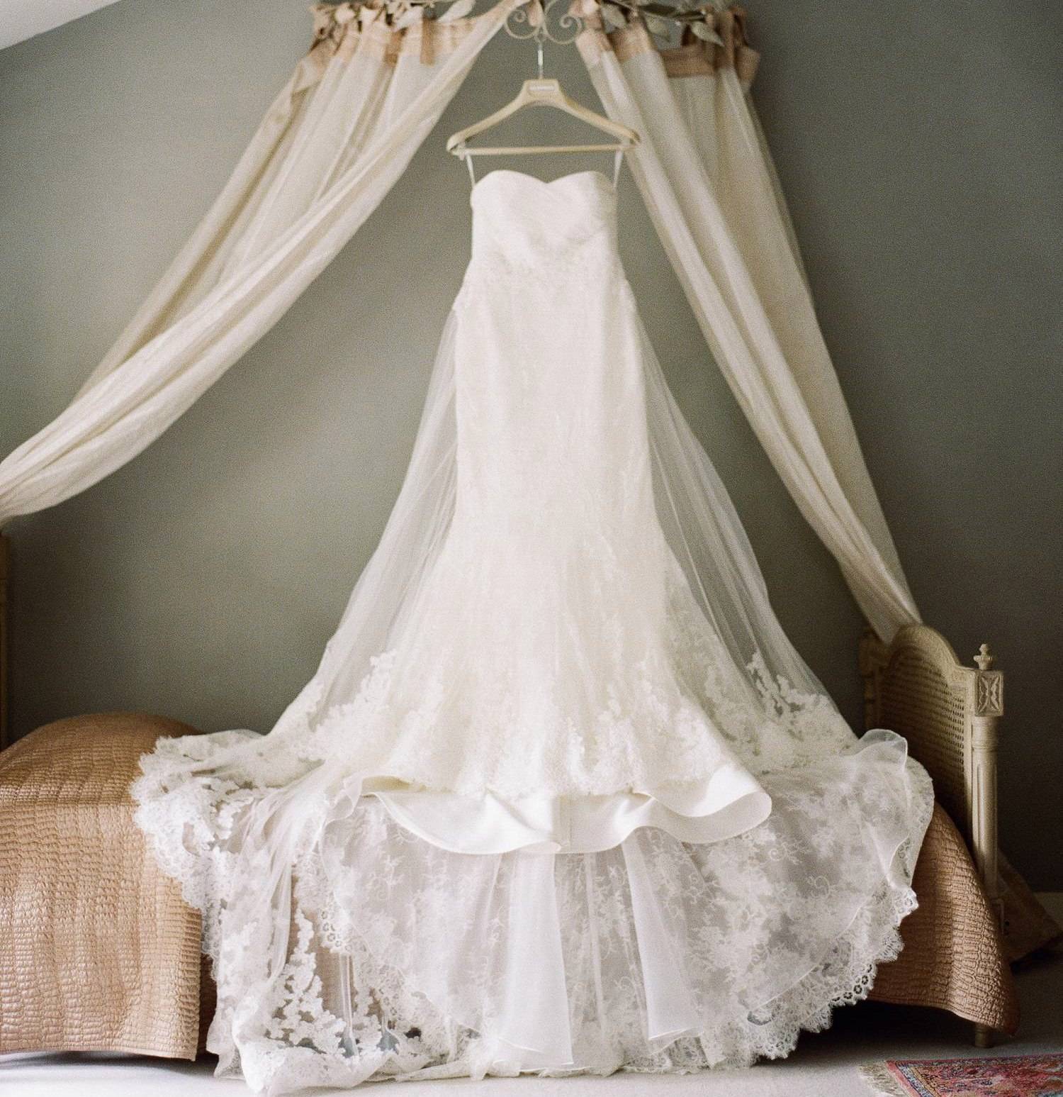 Свадебное платье в стиле прованс
