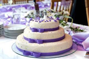 свадебный торт из мастики с фото
