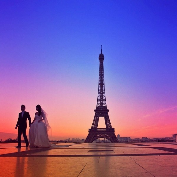 Свадьба в париже для двоих