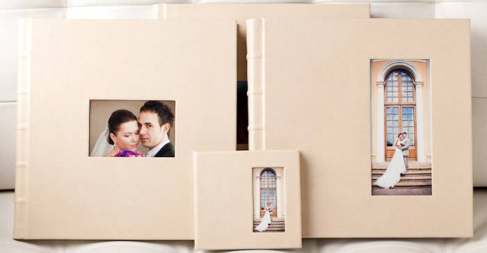 Варианты форматов свадебной фотокниги