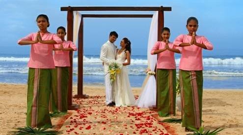 Свадебная церемония на Шри-Ланке