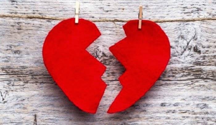 Свадебный застольный конкурс – склей сердце