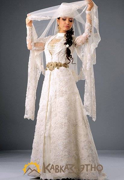 Кавказское свадебное платье