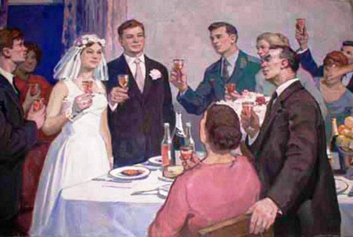 Тосты на свадьбе за столом