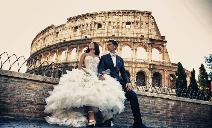 Романтические места для свадьбы в Риме
