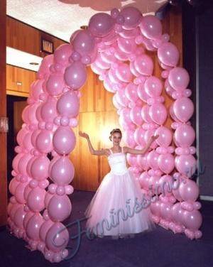 Арки из шаров на свадьбу фото