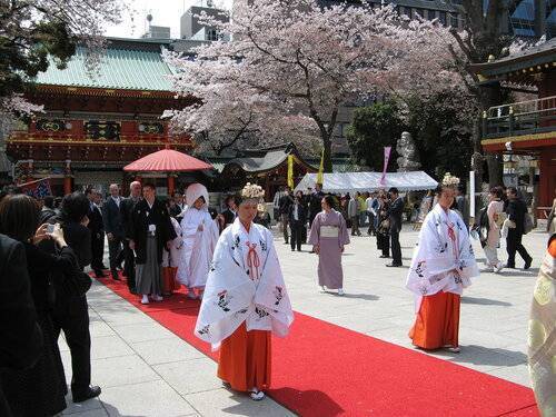 Японская свадьба традиции