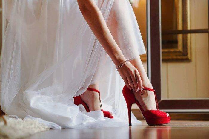 Обувь на свадьбу для невесты 1