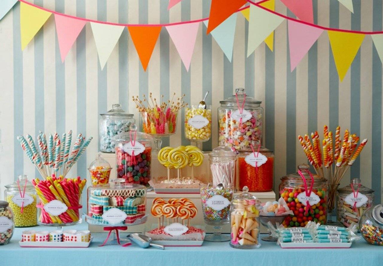 Candy Bar на день рождения своими руками